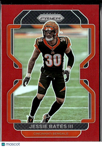 Jessie Bates III 2021 Panini Prizm Red Cincinnati Bengals