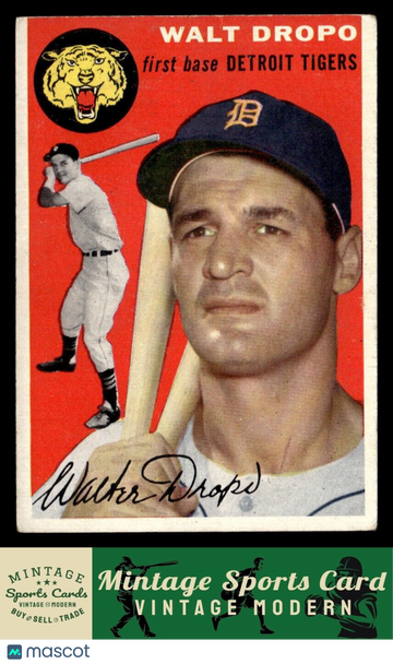 Topps1954 Topps Walt Dropo #18