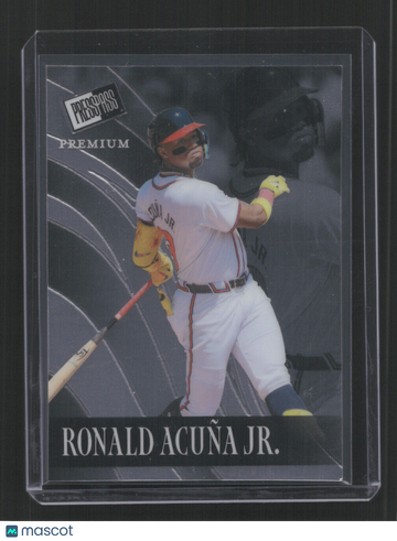 2024 PRESS PASS PREMIUM RONALD ACUNA JR #RB-80 /99 /99 ,SN