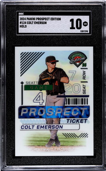 2024 Prospect Edition #124 Colt Emerson SGC 10