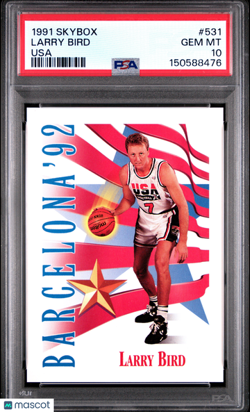 1991 Skybox Larry Bird #531 Usa PSA 10