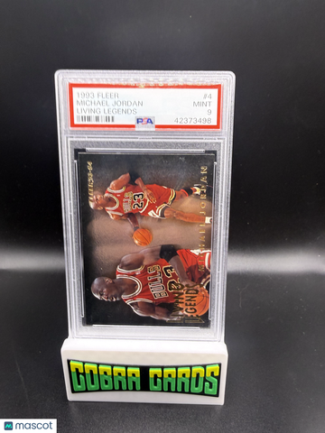 1993 Fleer Living Legends Michael Jordan #4 PSA 9