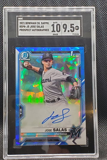 2021 Bowman Sapphire Jose Salas Blue Auto
