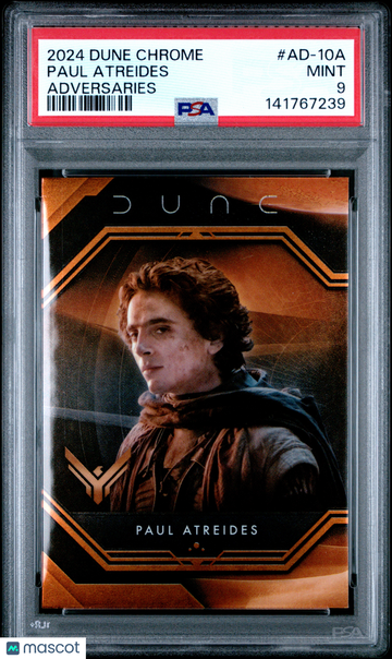 2024 Topps Chrome Dune Adversaries Paul Atreides #AD-10A PSA 9