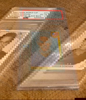2002 Panini World Cup Stickers Korea/Japan #291 Landon Donovan PSA 4