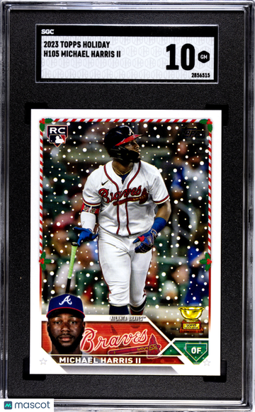 2023 Topps Holiday Michael Harris II #H105 SGC 10