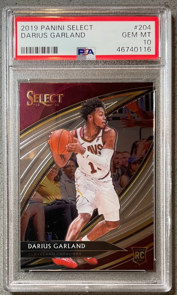 2019-20 Select Courtside Darius Garland PSA 10