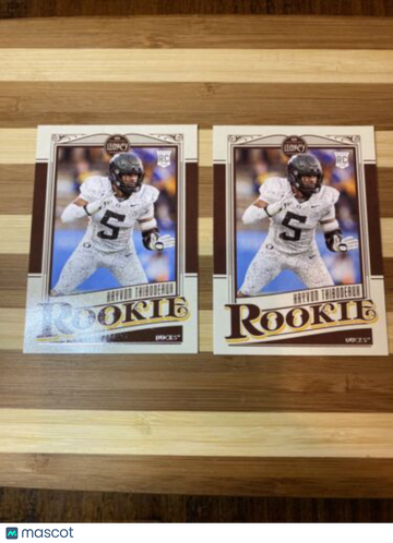 (2) 2022 Panini Chronicles Legacy Draft Picks #17 Kayvon Thibodeaux (RC) Giants