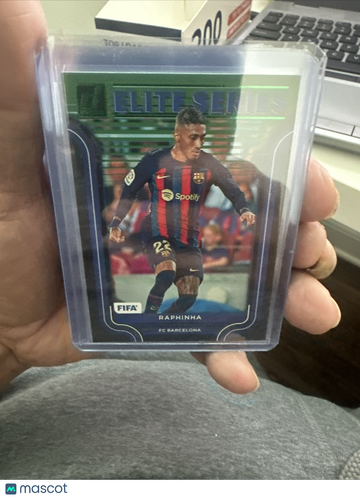 2022-23 Panini Donruss Elite Series Raphinha #9 Green