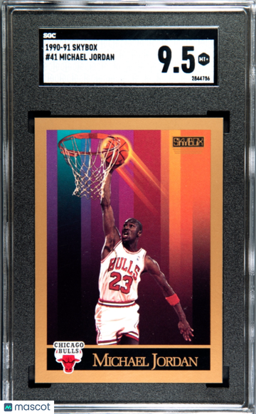 1990 Skybox Michael Jordan #41 SGC 9.5