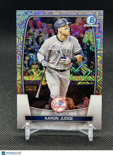 2023 Bowman Chrome Aaron Judge #59 Mega Box Mojo Refractor Short Print Parallel/Variety
