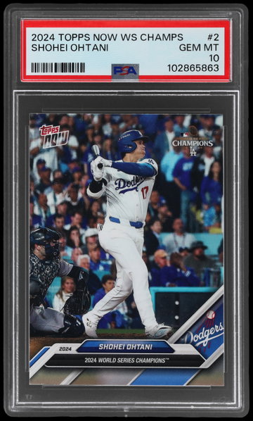 2024 Topps Now Shohei Ohtani PSA 10