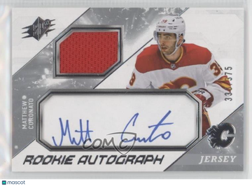 2023-24 SPx - Rookie Auto Jersey Matthew Coronato #MC [None] 336/375 Rookie