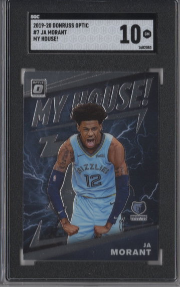 2019-20 Optic Ja Morant MY House! SGC 10