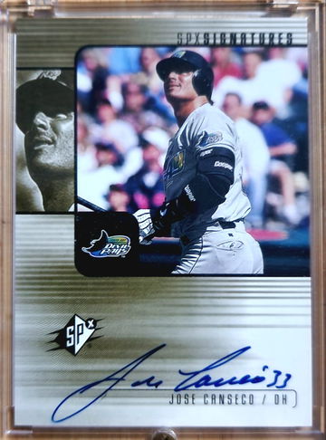 2000 SPX Jose Canseco Auto 