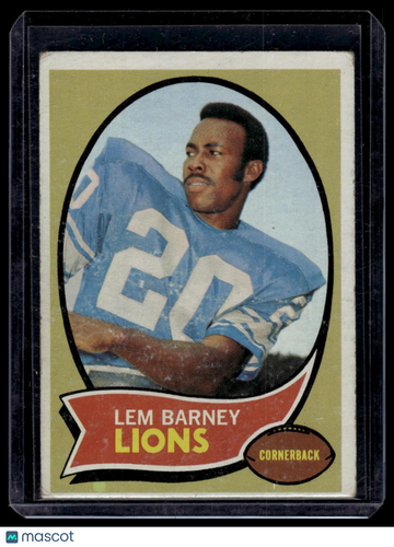 1970 Topps Lem Barney #75 RC