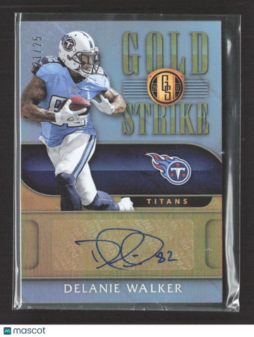 2017 Panini Gold Standard Gold Strike Delanie Walker #GST-DW /25