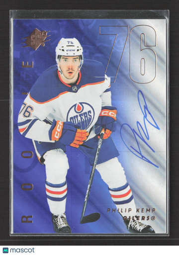 2025 Upper Deck SPx Philip Kemp #125 Blue Auto 193/199 Auto