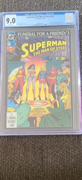 Superman: The Man of Steel #20 D.C. Comics , 2/93 