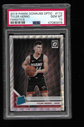2019 Donruss Optic Tyler Herro Fanatics