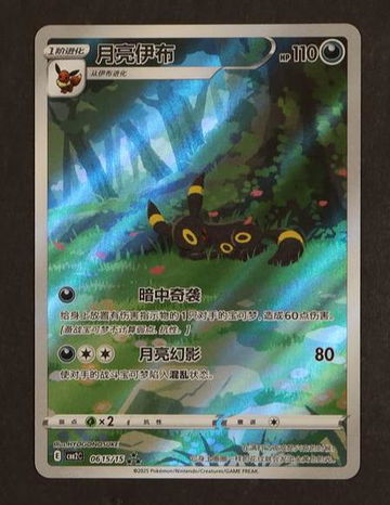 Pokémon Chinese Umbreon #061/073 Holo