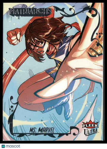 2024 Upper Deck Fleer Ultra Matriarchs of Marvel Ms Marvel #15