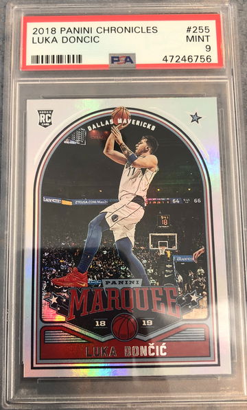 Luka Doncic Panini Chronicles Marquee Rookie Mint #255