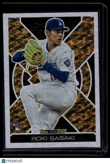 2025 Topps Update Roki Sasaki #BG-24 Topps Black Gold