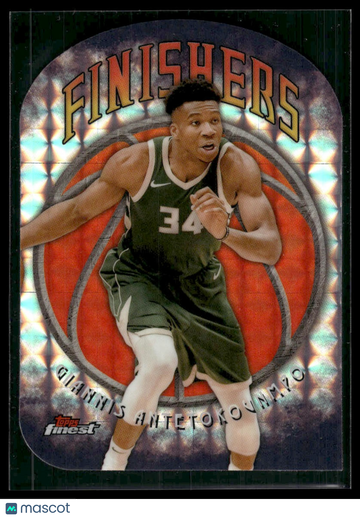 2025 Topps Finest Finishers Giannis Antetokounmpo #F-3 Geometric