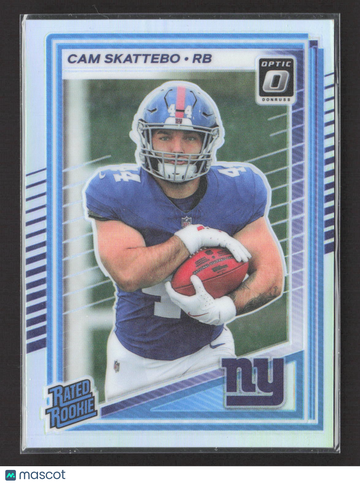 2025 Panini Donruss Optic Cam Skattebo #228