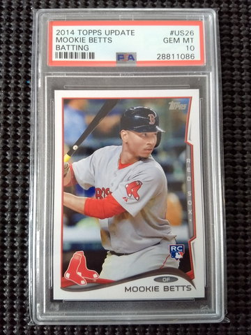 2014 Topps Update Mookie Betts 
