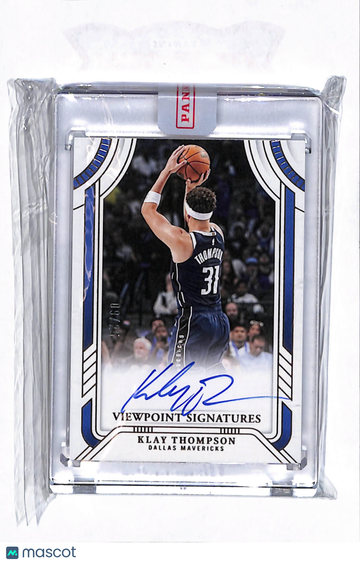 2025 Panini National Treasures Viewpoint Signatures Klay Thompson #VP-KLY /60