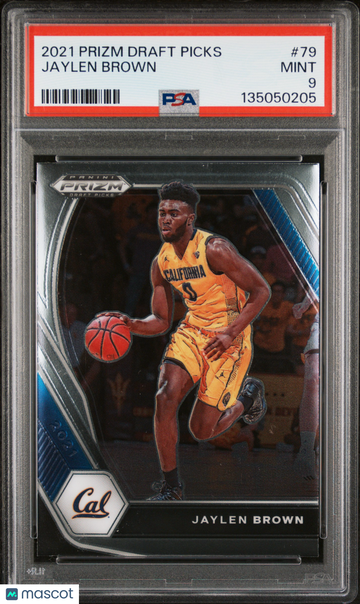 2021 Panini Prizm Draft Picks Jaylen Brown #79 PSA 9
