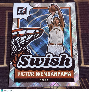 2024-25 Donruss Victor Wembanyama #15 Swish Diamond