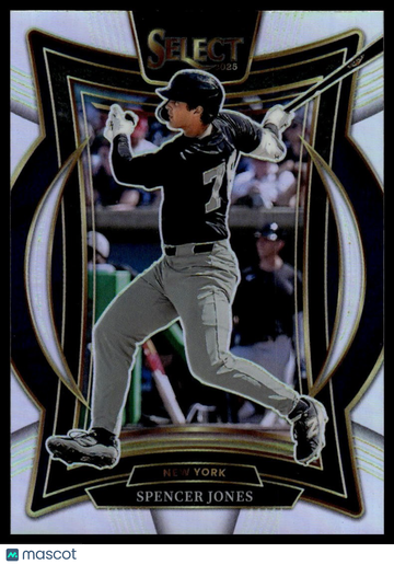 2025 Panini Select Spencer Jones #99 Silver Prizms