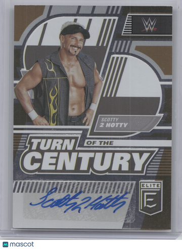 2023 Panini Donruss Elite Turn of the Century Signatures Scotty 2 Hotty #TC-S2H Gold /10