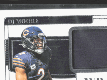 2025 Panini National Treasures D'Andre Swift DJ Moore #NGC-CHI /99 Dual Jersey Memorabilia