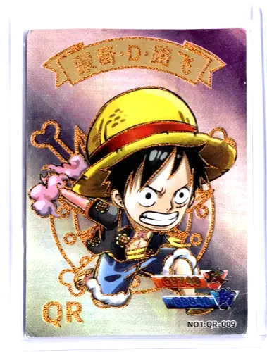 Monkey D. Luffy Holo Japanese #QR-009