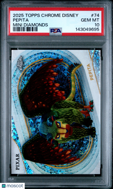 2025 Topps Chrome Disney Pepita #74 PSA 10