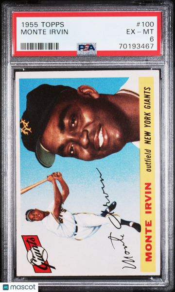 1955 Topps Monte Irvin #100 PSA 6