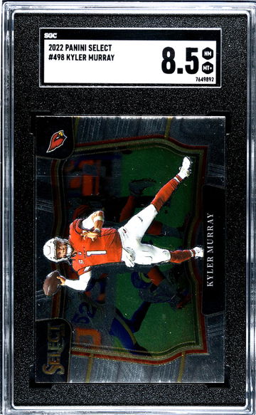 2022 Panini Select Kyler Murray #498 SGC 8.5