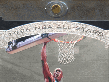 Michael Jordan Chicago Bulls 1996 Upper Deck NBA All-Stars AS2 Trading Card
