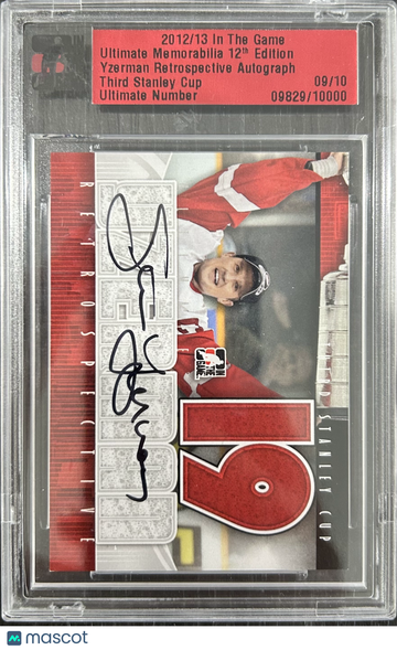 2012-13 In the Game Ultimate Memorabilia 12th Edition Steve Yzerman