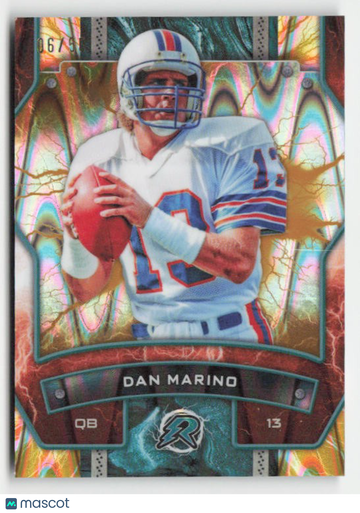 2024 Topps Resurgence - Gold Power Surge Dan Marino #58 /50 HOF SN