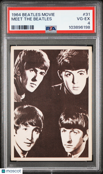 1964 Beatles Movie Meet The Beatles #31 PSA 4