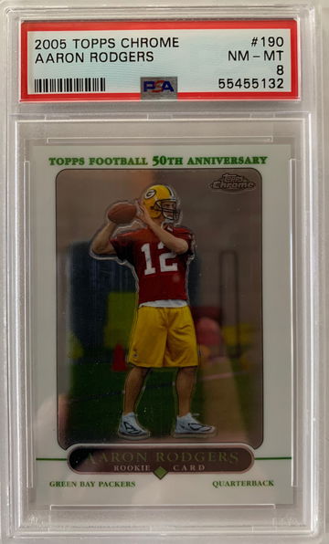 2005 Topps Chrome Aaron Rodgers