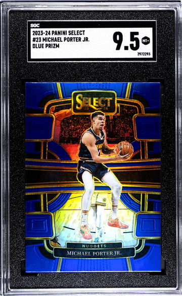 2023 Panini Select Blue Prizm Michael Porter Jr. #23 SGC 9.5