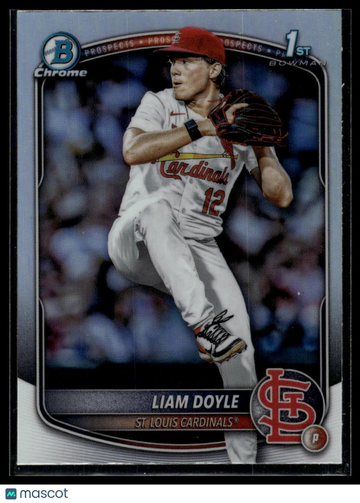 2025 Bowman Draft Liam Doyle #BDC-12 Chrome Refractor