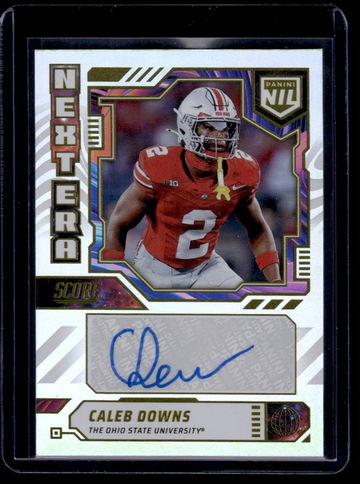 2025 Panini Score Nextera Caleb Downs #NEN-CDO Auto