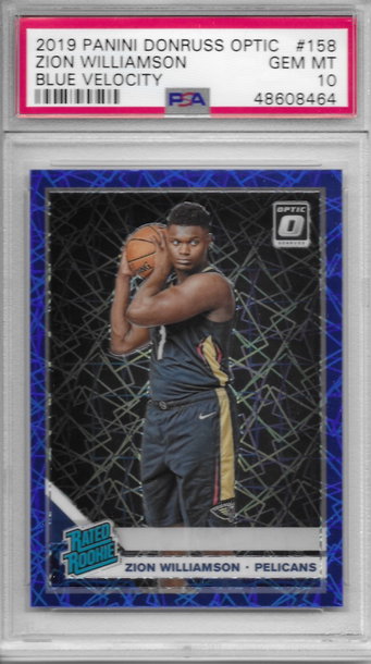 Zion Williamson Optic Blue Velocity